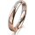 Ring 18 Karat Rot-/Weissgold 3.5 mm poliert