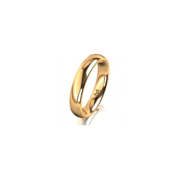 Ring 14 Karat Gelbgold 4.0 mm poliert