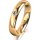 Ring 14 Karat Gelbgold 4.0 mm poliert 1 Brillant G vs 0,065ct