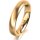 Ring 18 Karat Gelbgold 4.0 mm l&auml;ngsmatt