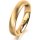 Ring 18 Karat Gelbgold 4.0 mm sandmatt