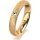 Ring 18 Karat Gelbgold 4.0 mm kreismatt 1 Brillant G vs 0,025ct