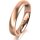 Ring 14 Karat Rotgold 4.0 mm l&auml;ngsmatt