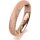 Ring 14 Karat Rotgold 4.0 mm kreismatt