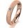 Ring 18 Karat Rotgold 4.0 mm kreismatt 1 Brillant G vs 0,065ct