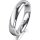 Ring 14 Karat Weissgold 4.0 mm poliert
