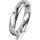 Ring 18 Karat Weissgold 4.0 mm poliert 1 Brillant G vs 0,025ct