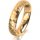 Ring 14 Karat Gelbgold 4.5 mm diamantmatt