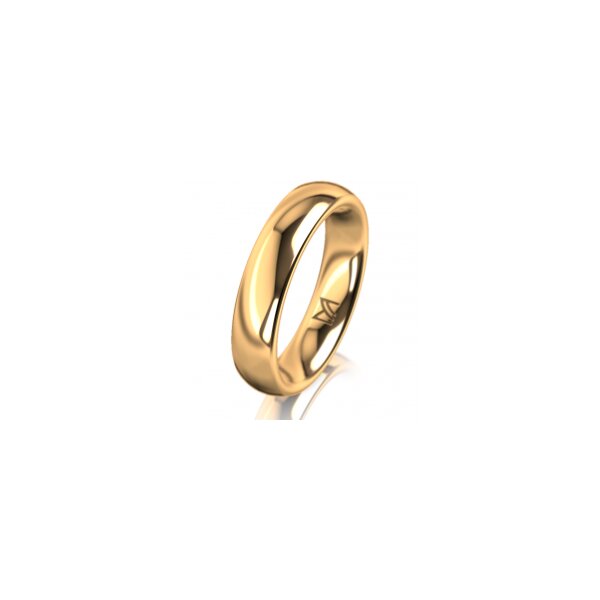 Ring 18 Karat Gelbgold 4.5 mm poliert