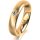 Ring 18 Karat Gelbgold 4.5 mm sandmatt 1 Brillant G vs 0,065ct