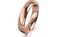 Ring 14 Karat Rotgold 4.5 mm poliert