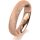 Ring 14 Karat Rotgold 4.5 mm kreismatt