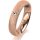 Ring 14 Karat Rotgold 4.5 mm kreismatt 1 Brillant G vs 0,025ct