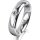 Ring 14 Karat Weissgold 4.5 mm poliert 1 Brillant G vs 0,065ct
