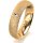 Ring 18 Karat Gelbgold 5.0 mm kreismatt 1 Brillant G vs 0,025ct