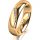 Ring 18 Karat Gelbgold 5.0 mm poliert 5 Brillanten G vs Gesamt 0,035ct