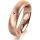 Ring 14 Karat Rotgold 5.0 mm sandmatt 1 Brillant G vs 0,025ct