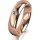 Ring 14 Karat Rotgold 5.0 mm poliert 1 Brillant G vs 0,065ct