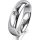 Ring 14 Karat Weissgold 5.0 mm poliert 1 Brillant G vs 0,065ct