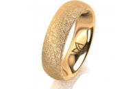 Ring 14 Karat Gelbgold 5.5 mm kreismatt