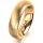 Ring 14 Karat Gelbgold 5.5 mm sandmatt