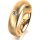 Ring 14 Karat Gelbgold 5.5 mm sandmatt 1 Brillant G vs 0,065ct