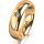 Ring 18 Karat Gelbgold 5.5 mm poliert 1 Brillant G vs 0,065ct