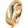 Ring 18 Karat Gelbgold 5.5 mm poliert 5 Brillanten G vs Gesamt 0,045ct