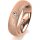 Ring 14 Karat Rotgold 5.5 mm kreismatt 1 Brillant G vs 0,025ct