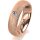Ring 14 Karat Rotgold 5.5 mm kreismatt 1 Brillant G vs 0,065ct