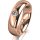 Ring 18 Karat Rotgold 5.5 mm poliert 1 Brillant G vs 0,110ct