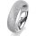 Ring 14 Karat Weissgold 5.5 mm kreismatt