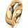 Ring 14 Karat Gelbgold 6.0 mm poliert 1 Brillant G vs 0,065ct