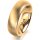 Ring 18 Karat Gelbgold 6.0 mm sandmatt