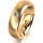 Ring 18 Karat Gelbgold 6.0 mm l&auml;ngsmatt 1 Brillant G vs 0,065ct
