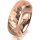 Ring 14 Karat Rotgold 6.0 mm diamantmatt