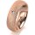 Ring 14 Karat Rotgold 6.0 mm kreismatt 1 Brillant G vs 0,025ct