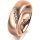 Ring 14 Karat Rotgold 6.0 mm l&auml;ngsmatt 5 Brillanten G vs Gesamt 0,065ct