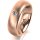 Ring 18 Karat Rotgold 6.0 mm sandmatt 1 Brillant G vs 0,065ct