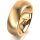 Ring 18 Karat Gelbgold 7.0 mm l&auml;ngsmatt