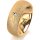 Ring 18 Karat Gelbgold 7.0 mm kreismatt 1 Brillant G vs 0,025ct