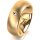 Ring 18 Karat Gelbgold 7.0 mm sandmatt 1 Brillant G vs 0,025ct