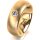 Ring 18 Karat Gelbgold 7.0 mm sandmatt 1 Brillant G vs 0,110ct